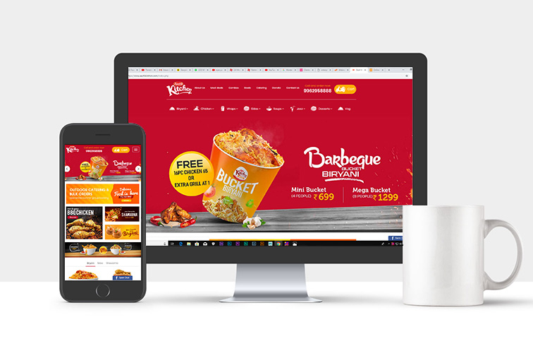 Top Restaurant website Designing